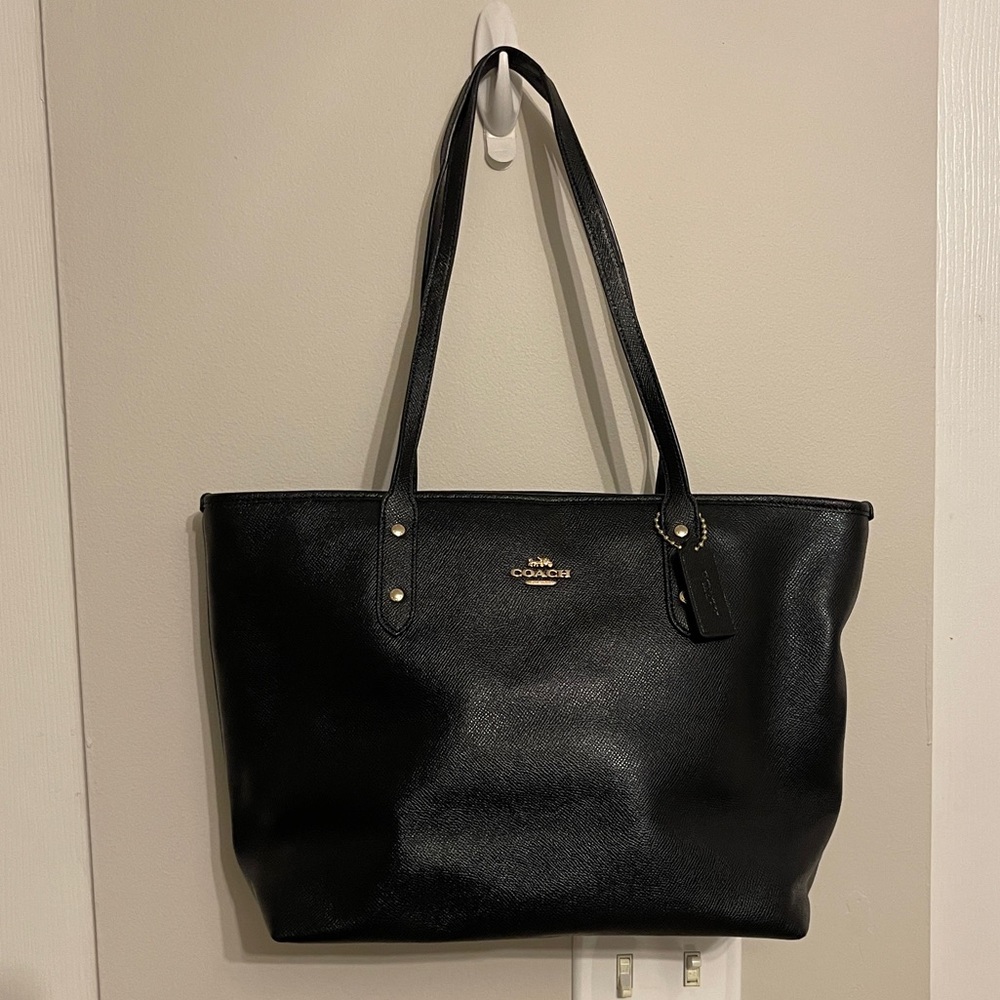 Black Coach Tote